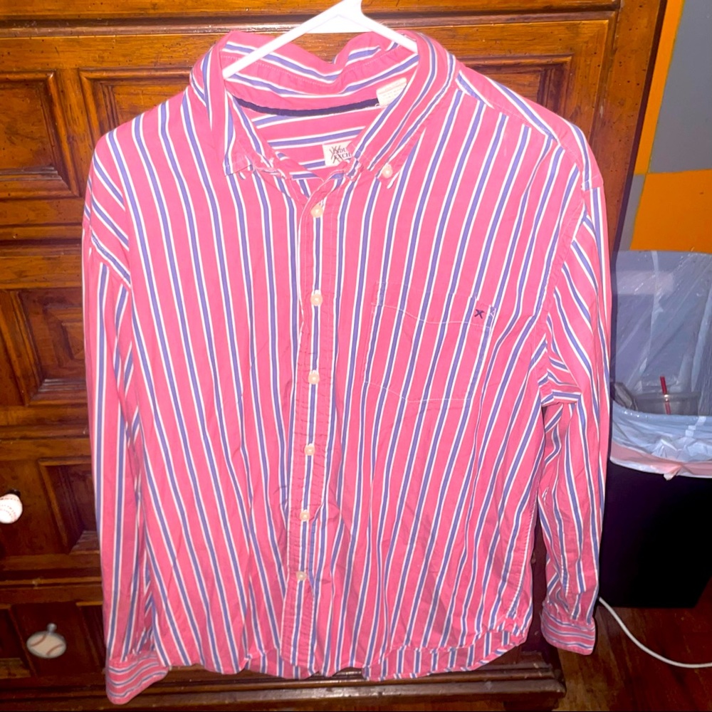 Industrial Exchange Adult Large Casual Button Down Shirt
